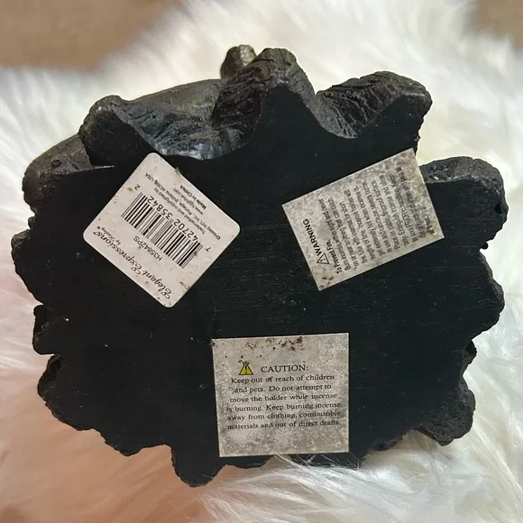 Hear No Evil See No Evil Speak No Evil Tree Cone Incense Burner - Picture 11 of 11